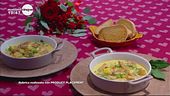 Zuppa di coda di rospo al curry