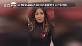 GF Vip: Elisabetta in treno