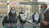 La protesta dei ristoratori