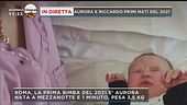 Aurora e Riccardo, i primi nati del 2021