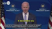 Assalto al Congresso Usa: le dure parole di Biden