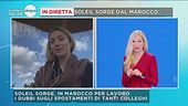 Soleil Sorge, in Marocco per lavoro
