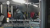 C'è chi dorme negli autobus