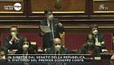 Il Premier al Senato: le riforme costituzionali