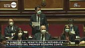 Giuseppe Conte al Senato: le battute conclusive