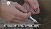 Milano, scatta il divieto di fumo all'aperto