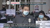 Crisi e Covid, la protesta dei ristoratori