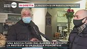 In diretta la protesta di un barista piemontese