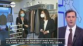 In diretta la titolare di un negozio milanese