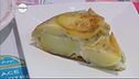 Tarte Tatin di patate e formaggio Roquefort