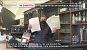 La protesta di un barista multato