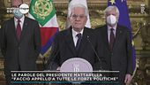 Le parole del Presidente Mattarella