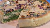 Quiche con bietole e formaggio