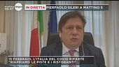 A Mattino 5 Pierpaolo Sileri