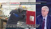 Test sulle mascherine acquistate da Arcuri