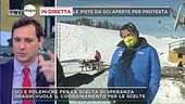 In diretta le piste da sci aperte per protesta