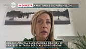 Giorgia Meloni e il no al Governo Draghi