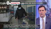 Milano: in diretta da un emporio Caritas