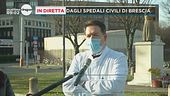 Covid, terza ondata a Brescia