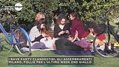 Milano: l'ultimo, folle weekend in zona gialla