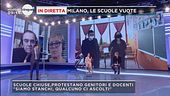 Scuole chiuse: protestano genitori e docenti