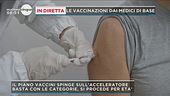 Roma: in diretta le vaccinazioni da un medico di base