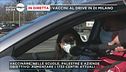 I vaccini al drive in di Milano