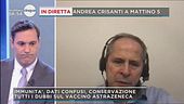 In diretta Andrea Crisanti a Mattino 5