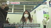 In diretta a Napoli vaccini agli over 80