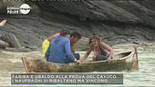 Isola dei Famosi: Fariba e Ubaldo alla prova del cayuco