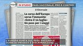 I pro e i contro del pass vaccinale