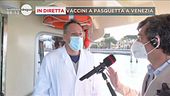 Covid, i vaccini sul vaporetti