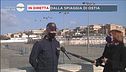 Dalla spiaggia di Ostia