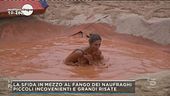 Isola dei famosi, la sfida in mezzo al fango