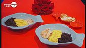 Filetti di rombo alla crema di zafferano