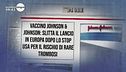 Vaccino Johnson & Johnson sospeso