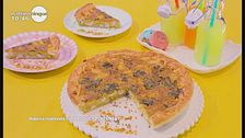 Torta salata con pollo al curry
