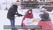 Foppolo, mangiare sotto la neve