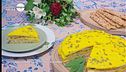 Frittata di ceci e verza