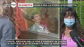 Elisabetta e il marito separati da un vetro