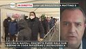 De Magistris e le proteste per i vaccini a Napoli