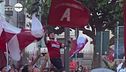 Festa dei tifosi della Salernitana