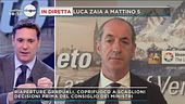 Luca Zaia a Mattino 5