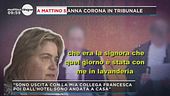 Anna Corona in tribunale