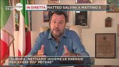 Matteo Salvini a Mattino 5
