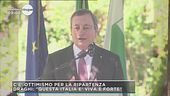 C'è ottimismo per la ripartenza, Draghi: "Questa Italia è viva e forte"