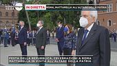 2 giugno, Mattarella all'Altare della Patria