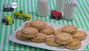 Cookie con farina di miglio e mandorle