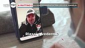La videochiamata tra Lello e Angela