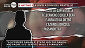 A Mattino 5 Le rivelazioni del fratello